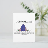 統計的に有意と呼ぶ ポストカード (スタンド正面)