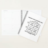 統計的自己仮説テストの展開 プランナー手帳 (ディスプレー)