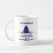 統計真理が確率である分野 コーヒーマグカップ (左)
