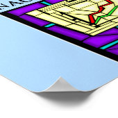 統計統計統計統計学者のユーモア ポスター (角)