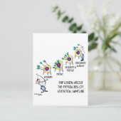 統計量の漫画9225 ポストカード (スタンド正面)