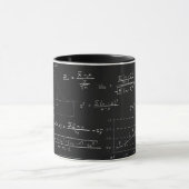 統計量の黒板 マグカップ (中央)