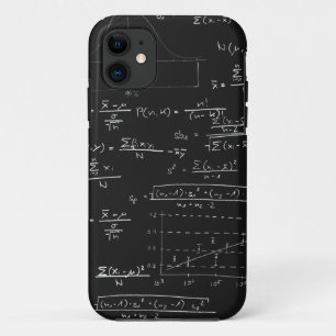 統計量の黒板 iPhone 11 ケース