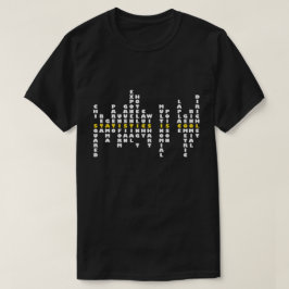 統計量はですクールなTシャツ(暗い色) Tシャツ