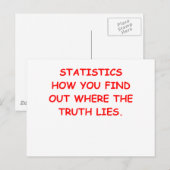 統計 ポストカード (正面/裏面)