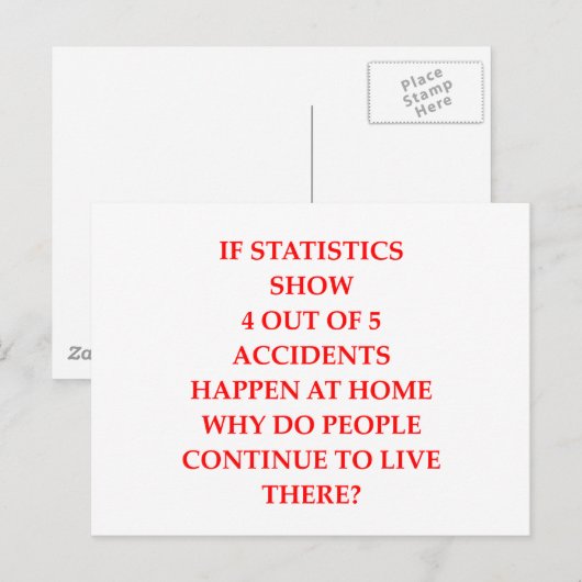 統計 ポストカード (正面/裏面)