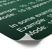 統計*更新* ポスター (角)