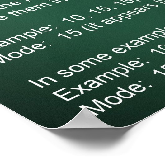 統計*更新* ポスター (角)