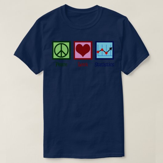 統計 Tシャツ (デザイン正面)