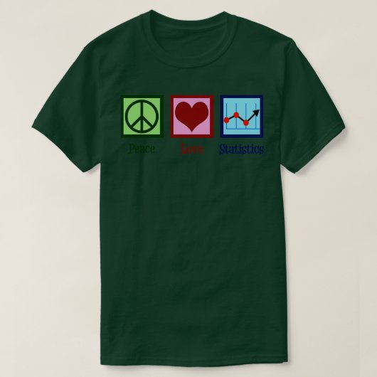 統計 Tシャツ (デザイン正面)