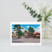 絵になるようなビジネス地区、 カーメル ポストカード (スタンド正面)