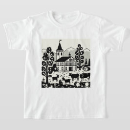 絵になる山の景色 Tシャツ