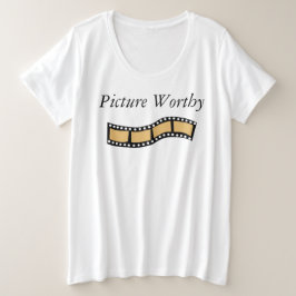 絵になるTシャツ プラスサイズTシャツ