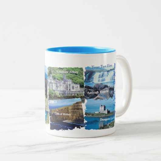 絵のようなアイルランドのマグ8の舞台美術 ツートーンマグカップ (正面右)