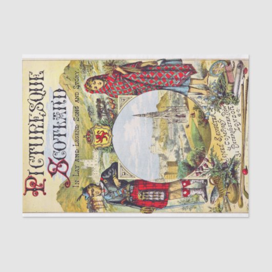 絵のようなスコットランド 薄葉紙 (正面)