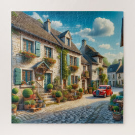 絵のような村の風景 ジグソーパズル