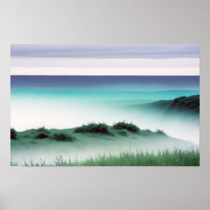 絵のような風景アウトドア自然背景 ポスター