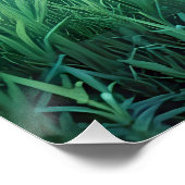 絵のような風景フィールド自然背景アート ポスター (コーナー)