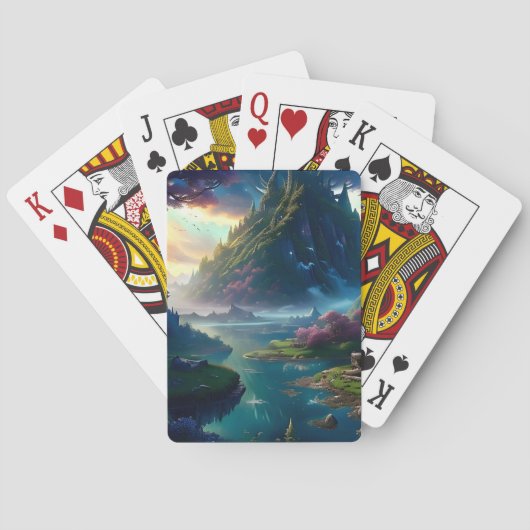 絵のような風景4 トランプ (裏面)