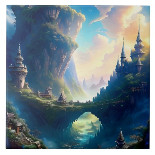 絵のような風景5 タイル (正面)