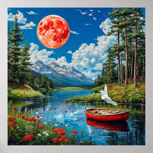 絵のような風景 ポスター (正面)