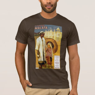 絵のようなMalaya Tシャツ