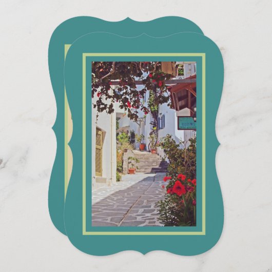 絵のように美しいギリシャの夢を見る (正面/裏面)