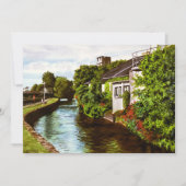 絵のように美しいゴールウェイシティアイルランドキャナルビュー (正面)