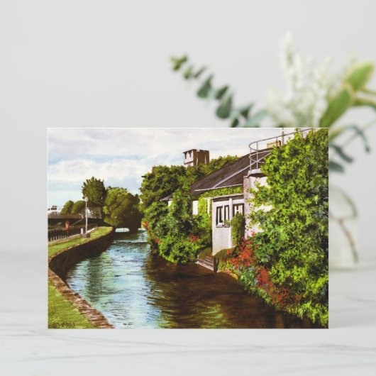 絵のように美しいゴールウェイシティアイルランドキャナルビュー (スタンド正面)