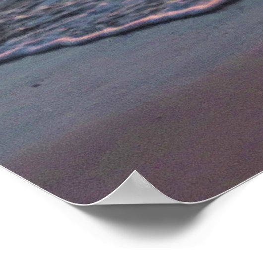 絵のように美しいフィリップ4:13海の日の出のポスター ポスター (角)