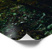 絵のように美しい景色の秋羽衣滝北海道 ポスター (コーナー)