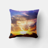 絵のよ素晴らしうな日の出 クッション (裏面)