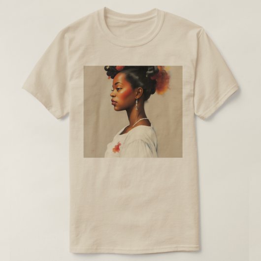 絵の中の少女 Tシャツ (デザイン正面)