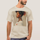 絵の中の少女 Tシャツ (正面)