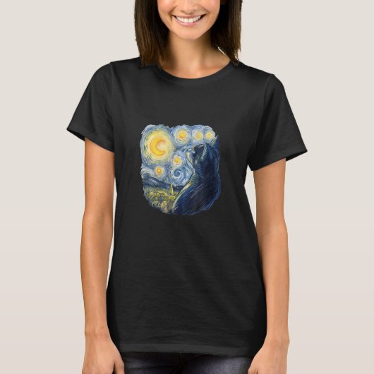 絵の中の猫 Tシャツ (正面)