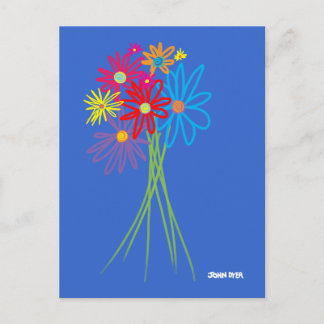 絵はがき:花束 ポストカード