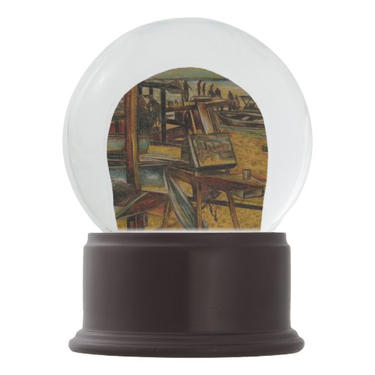 絵はす素晴らしべて1本の筆跡から始まる スノーグローブ (裏面)