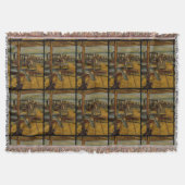 絵は全素晴らして1本の筆跡から始まる スローブランケット (正面)