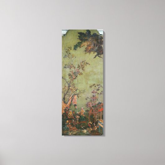 絵を描いた一連のパネルからの火 キャンバスプリント (正面)