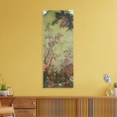 絵を描いた一連のパネルからの火 キャンバスプリント (インサイチュ (リビング))