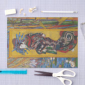 絵を描いているヴィンチェンツォウィレムゴッホ著Courtesan 薄葉紙 (クラフト)