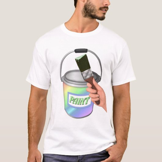 絵を描お前 Tシャツ (正面)