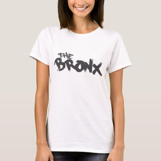 絵を描かれるブロンクス Tシャツ (正面)