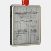 絵を描かれるIssacの家の外面 メタルオーナメント (右)