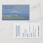 絵を描かれるMtのフード抵当… 名刺 (正面/裏面)