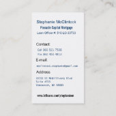 絵を描かれるMtのフード抵当… 名刺 (裏面)