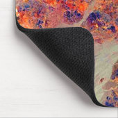 絵を描くこと: 山及び滝: マウスパッド (コーナー)