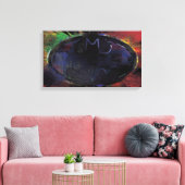 絵を描こうもり キャンバスプリント (インサイチュ (リビング))