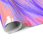 絵を描と羽毛 ラッピングペーパー (ロールコーナー)