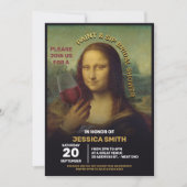 絵を描とSIPブライダルシャワー 招待状 (正面)